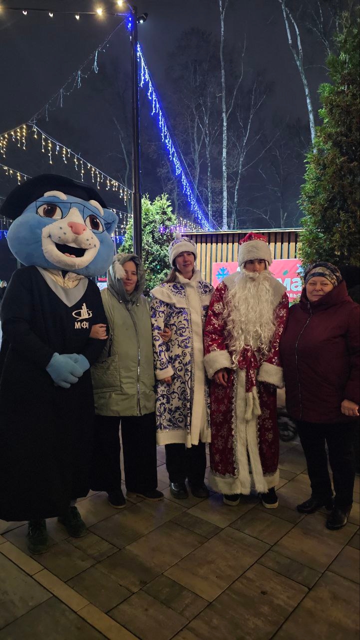 Кот Платон на открытии зимнего сезона в Ступино